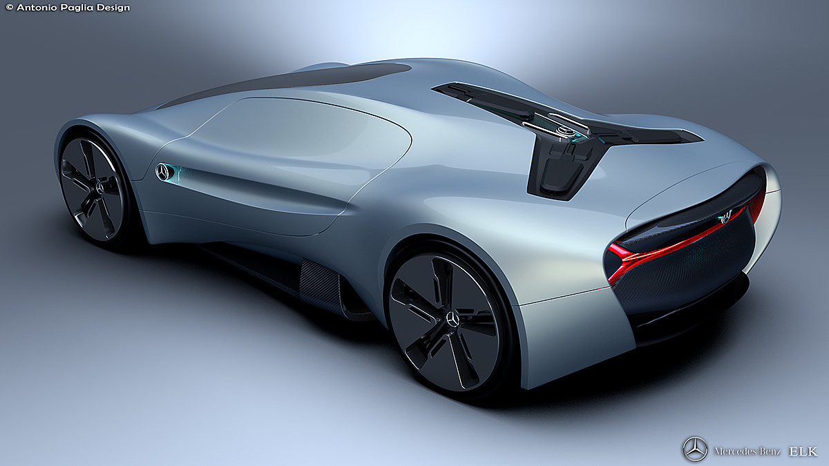 Elk，Benz，Elk electric vehicle，conceptual design，